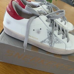 Golden Goose style sneakers